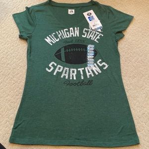 NWT Michigan State football shirt MSU